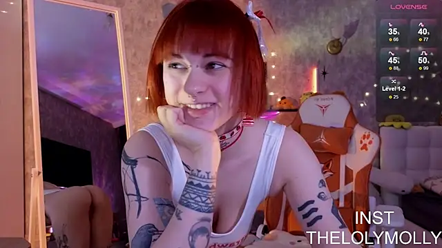 LolyMolli online show from February 2, 9:30 am