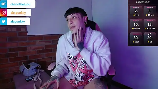 charlotbelucci  online show from November 7, 9:03 am