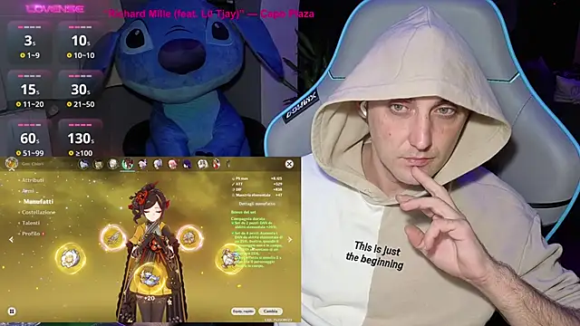 Gil gamesh90 online show from October 30, 6:49 pm