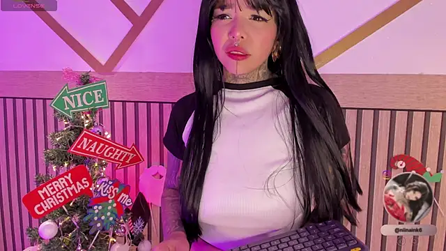 Snapshot of NinaInk chatting on December 22, 2:28 pm NinaInk online show from December 22, 2:28 pm