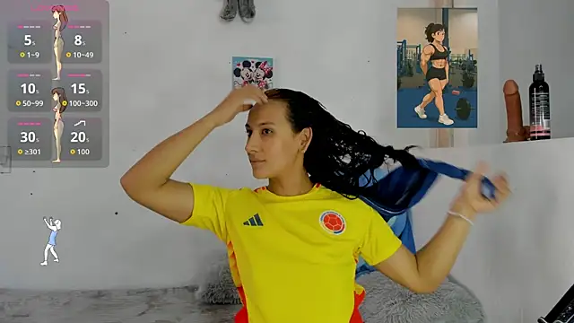 Snapshot of Valeria_Fitness chatting on June 17, 7:02 pm Valeria Fitness online show from June 17, 7:02 pm