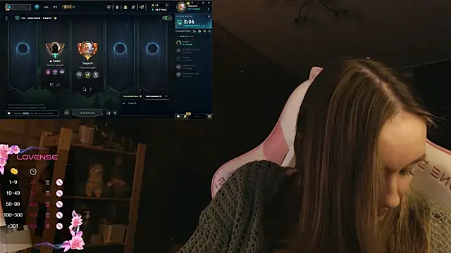 MoonlishSiren online show from November 2, 8:03 pm