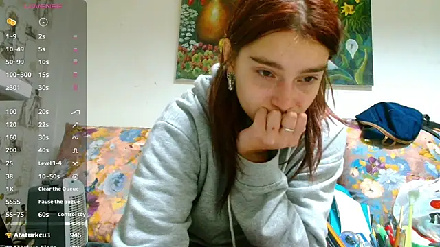 Snapshot of Sophie_Bell chatting on February 14, 6:40 pm Sophie Bell online show from February 14, 6:40 pm