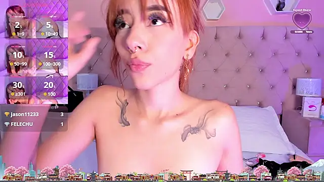 Snapshot of MelodyBliss chatting on January 29, 11:56 pm MelodyBliss online show from January 29, 11:56 pm