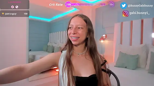 gabi bunny online show from April 10, 6:04 pm