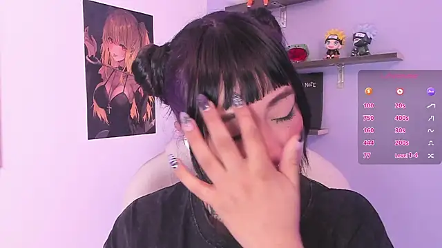 Snapshot of Akari1_Mischief chatting on November 8, 3:10 am Akari1 Mischief online show from November 8, 3:10 am