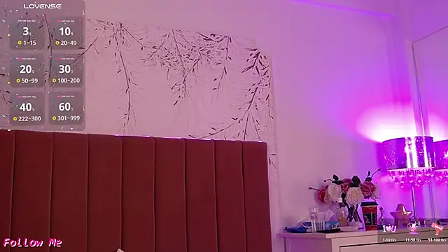 PinkySparks online show from February 15, 7:13 pm