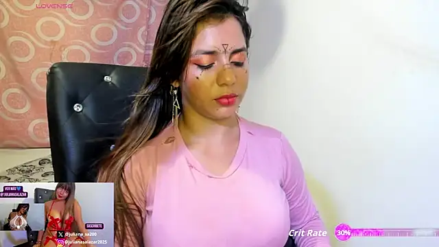 Snapshot of 1julianasalazar chatting on October 25, 4:11 am 1julianasalazar online show from October 25, 4:11 am