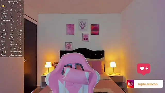 Sophia rincon online show from March 13, 7:30 pm