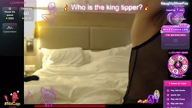 NaughtySilverFox online show from January 21, 5:20 pm