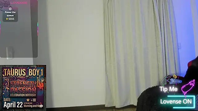Snapshot of taurus_boy1 chatting on April 19, 11:22 am taurus boy1 online show from April 19, 11:22 am