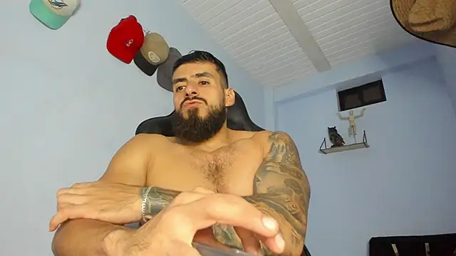 Snapshot of _Poseidon1_ chatting on October 25, 4:22 am Poseidon1 online show from October 25, 4:22 am