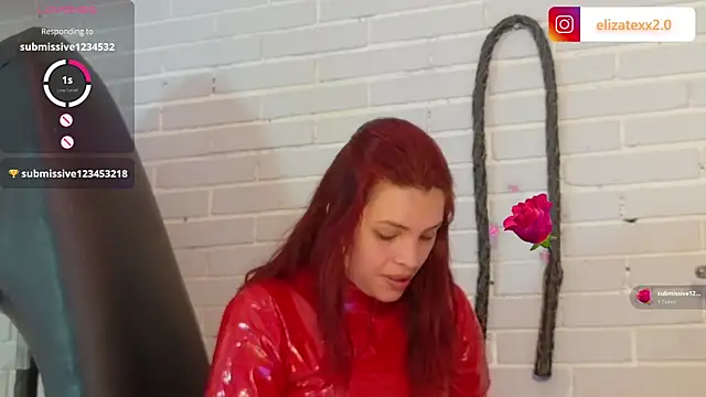 elizatexx online show from April 14, 5:07 pm