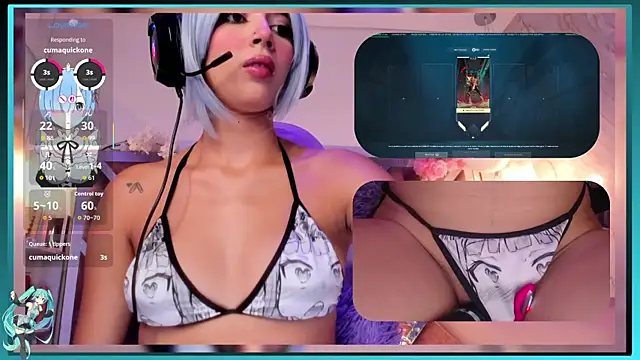 Snapshot of SweetieCloe_ chatting on October 10, 8:31 pm SweetieCloe online show from October 10, 8:31 pm