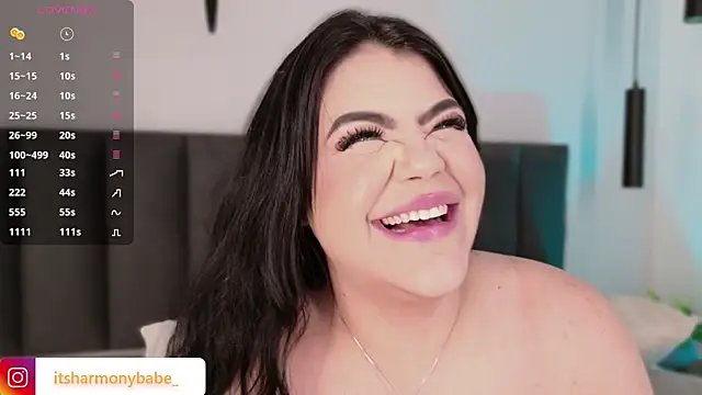 Harmonybabe  online show from February 7, 7:55 pm