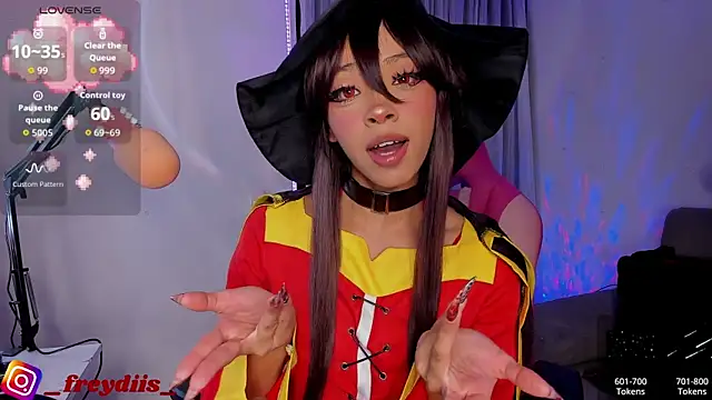 Miss freydis online show from October 28, 5:18 am