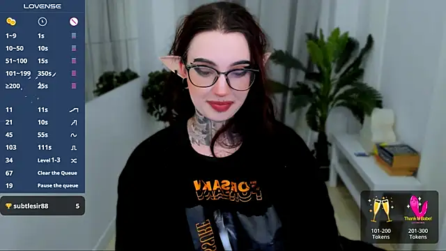 Snapshot of Dixi_Pixi_ chatting on February 6, 1:43 pm Dixi Pixi online show from February 6, 1:43 pm