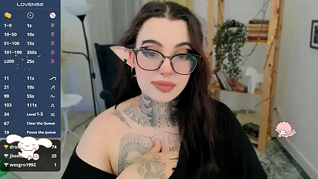 Snapshot of Dixi_Pixi_ chatting on February 27, 1:28 pm Dixi Pixi online show from February 27, 1:28 pm