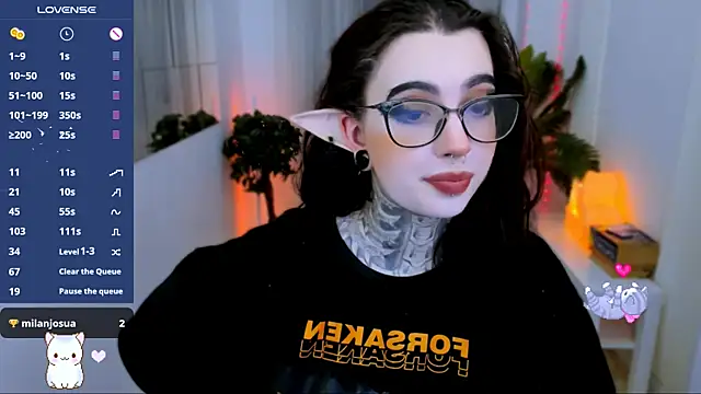 Snapshot of Dixi_Pixi_ chatting on February 7, 5:41 am Dixi Pixi online show from February 7, 5:41 am
