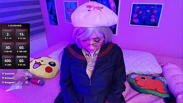 Snapshot of Miwa_violet chatting on March 2, 5:08 am Miwa violet online show from March 2, 5:08 am