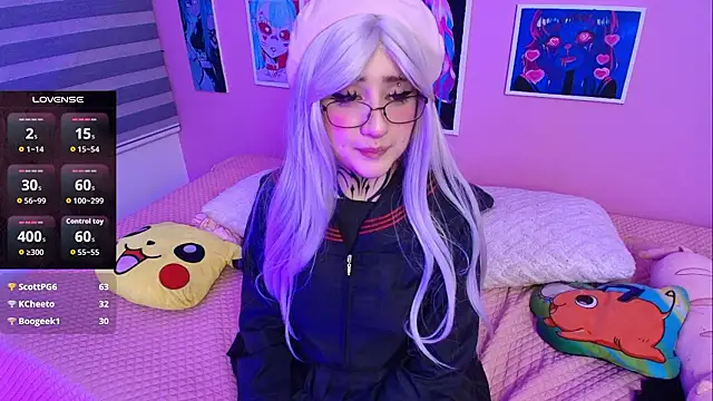 Snapshot of Miwa_violet chatting on March 2, 7:15 am Miwa violet online show from March 2, 7:15 am