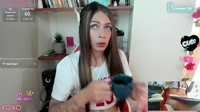 Snapshot of sweetlittlelisa chatting on May 3, 8:56 pm sweetlittlelisa online show from May 3, 8:56 pm