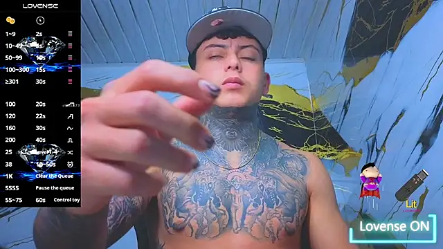 Kevin22 222 online show from November 28, 3:07 am