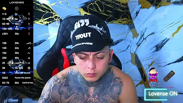 Kevin22 222 online show from February 21, 2:57 am