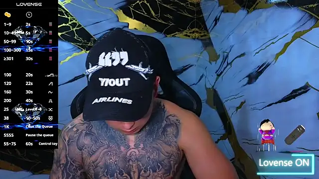 Kevin22 222 online show from April 4, 1:12 am