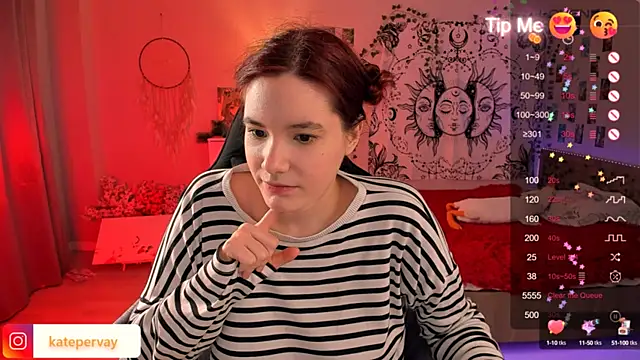 Snapshot of callmekatesmith chatting on February 26, 4:49 pm callmekatesmith online show from February 26, 4:49 pm