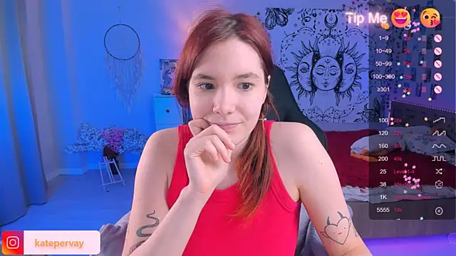 Snapshot of callmekatesmith chatting on March 12, 4:30 am callmekatesmith online show from March 12, 4:30 am