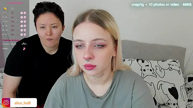 Alice Halle online show from February 24, 4:26 pm