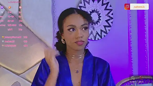 Nahomi King online show from February 17, 7:12 pm