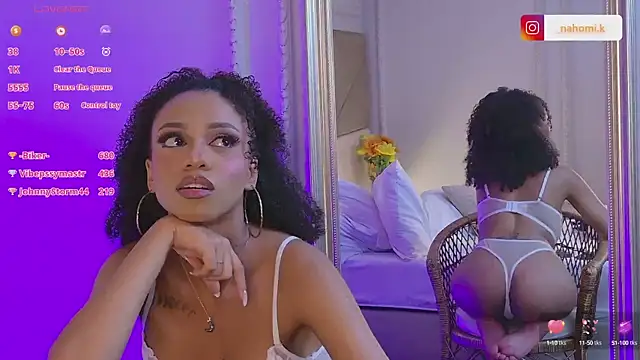 Nahomi King online show from February 18, 7:09 pm