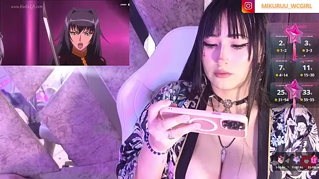 mikuru hara online show from March 16, 6:09 am