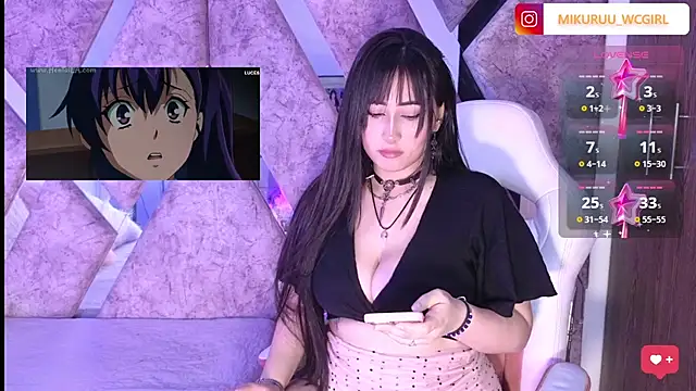 mikuru hara online show from March 21, 3:55 am