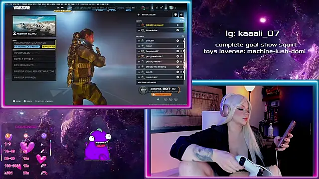 Irinaa Scarlett online show from February 10, 2:10 am