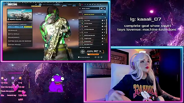 Irinaa Scarlett online show from February 12, 1:49 am