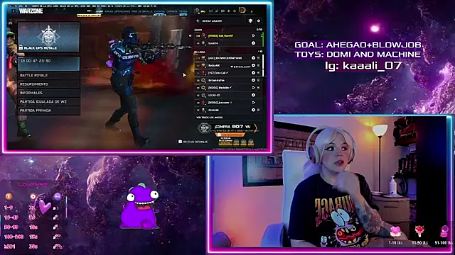 Irinaa Scarlett online show from March 12, 3:12 am