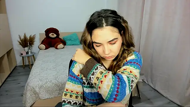 Snapshot of Alexa_Dolly12 chatting on October 16, 5:38 am Alexa Dolly12 online show from October 16, 5:38 am