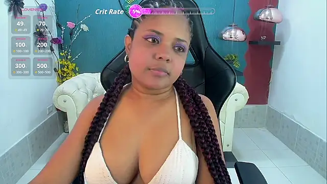 Snapshot of Melikasweetz chatting on February 12, 5:45 pm Melikasweetz online show from February 12, 5:45 pm