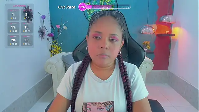 Snapshot of Melikasweetz chatting on February 17, 5:10 pm Melikasweetz online show from February 17, 5:10 pm