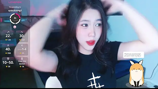 Lin SiYee online show from February 6, 12:23 pm