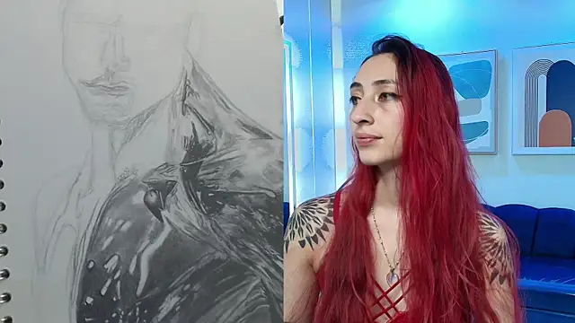 Snapshot of Vermelha_Gremory_ chatting on September 20, 12:48 am Vermelha Gremory online show from September 20, 12:48 am