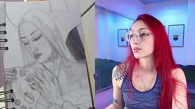 Snapshot of Vermelha_Gremory_ chatting on February 27, 1:52 am Vermelha Gremory online show from February 27, 1:52 am