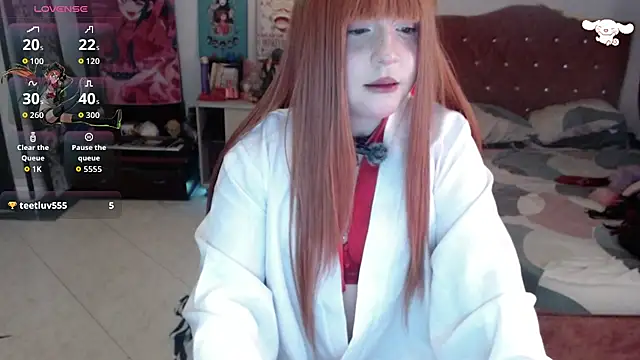 Snapshot of Avril2001 chatting on June 15, 7:08 am Avril2001 online show from June 15, 7:08 am
