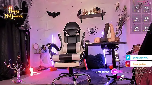 freya goddes  online show from October 24, 2:27 pm