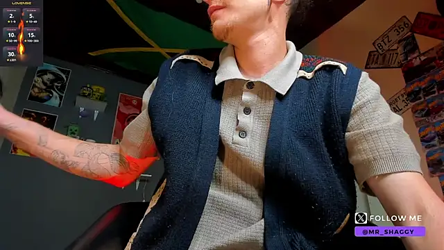 Snapshot of MrShaggy chatting on February 28, 4:45 am MrShaggy online show from February 28, 4:45 am