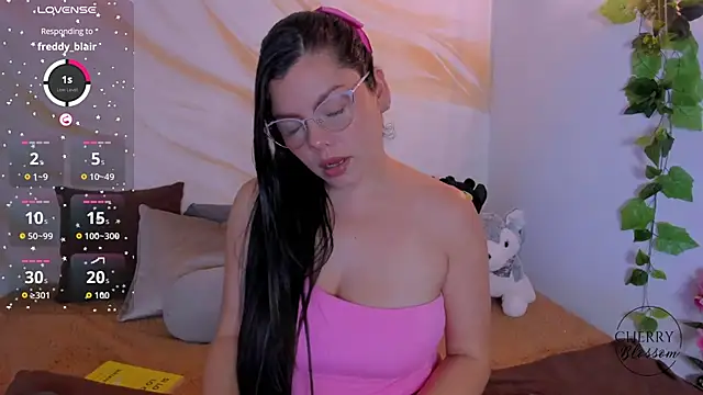 Snapshot of CherryBlossomm_ chatting on November 14, 12:58 am CherryBlossomm online show from November 14, 12:58 am