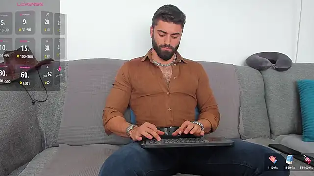 Snapshot of RawAdam chatting on March 4, 12:01 pm RawAdam online show from March 4, 12:01 pm